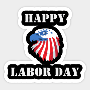 Happy Labor Day Sticker